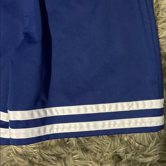 stranger Things Spirit Blue Women's Athletic Shorts with Gold Accents - Picture 6 of 6